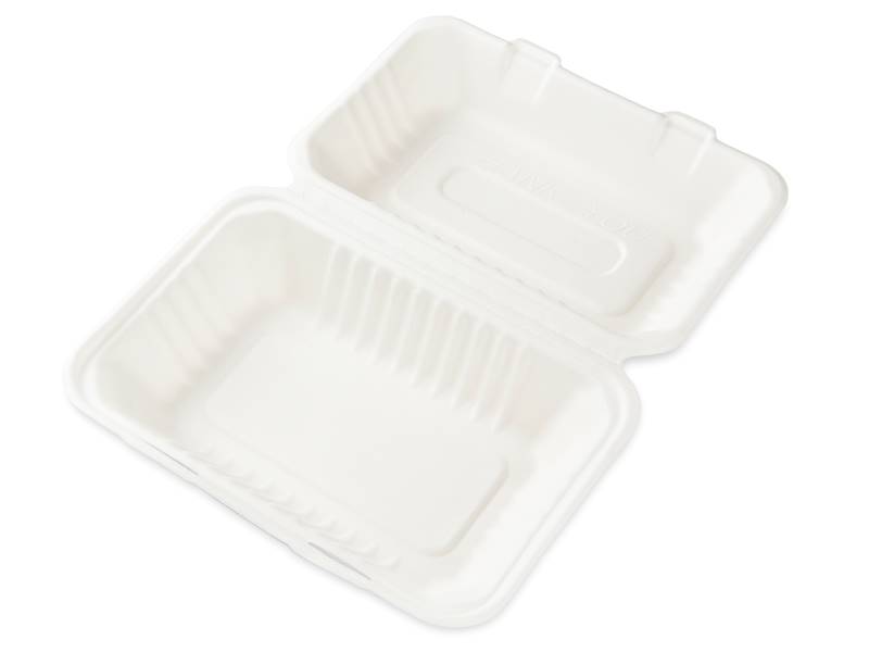 MENU BOX PÓŁOBIAD BOX9x6 Trzcinowe 23x16cm 50SZT