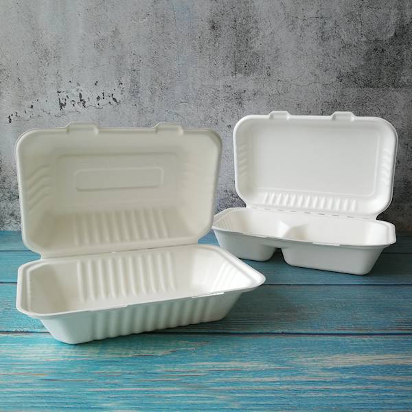 MENU BOX PÓŁOBIAD BOX9x6 Trzcinowe 23x16cm 50SZT