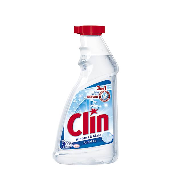 Clin Antypara Płyn Mycia Szyb Okien 500ml zapas