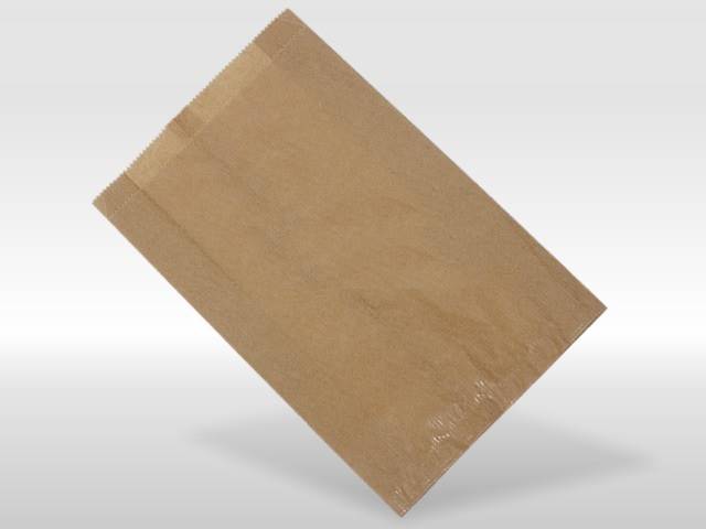 TORBA FAŁDOWA BRĄZ 37X15/6 1000SZT