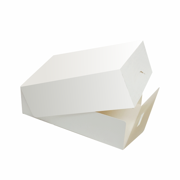 PUDEŁKO NA CIASTO BIAŁE 125x210x70 1szt OP20 K180