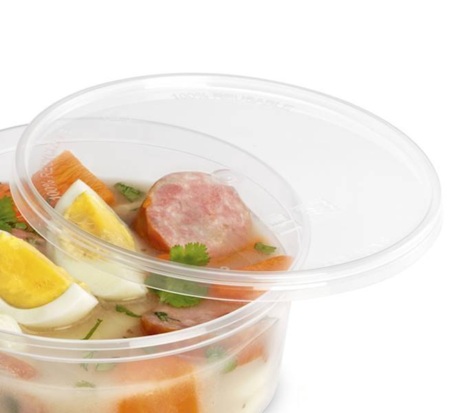 Pojemniki na zupę przezroczyste 500ml 200szt
