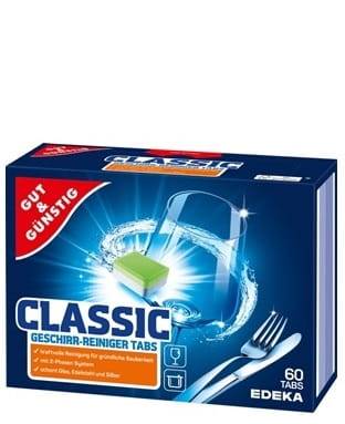 TABLETKI DO ZMYWARKI CLASSIC 60 szt