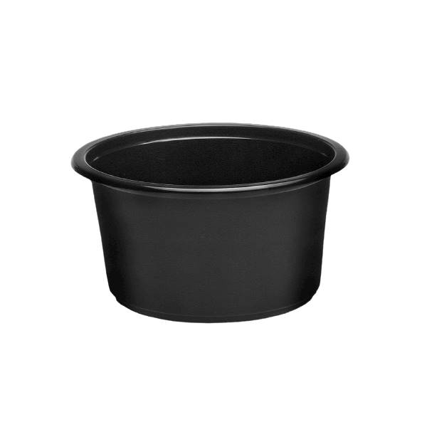 POJEMNIK PP450ml czarny Wielorazowy 50SZT TUSIPACK