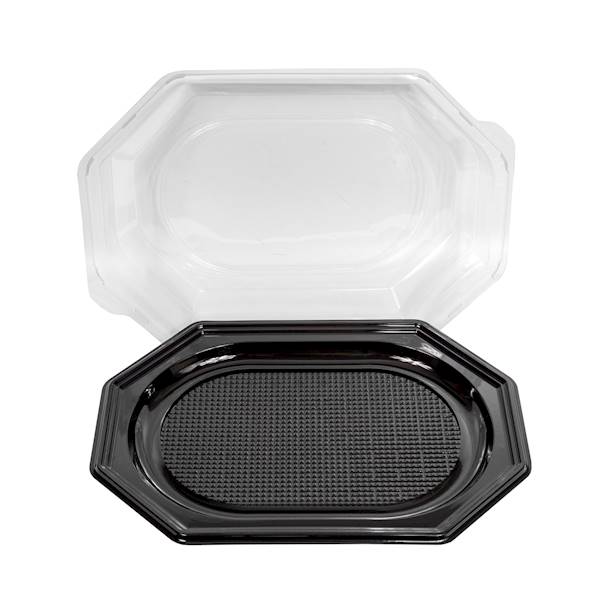TACA CATERING CZARNA 350MM PET 10szt