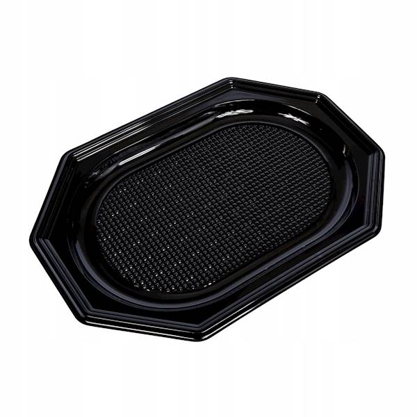 TACA CATERING CZARNA 350MM PET 10szt