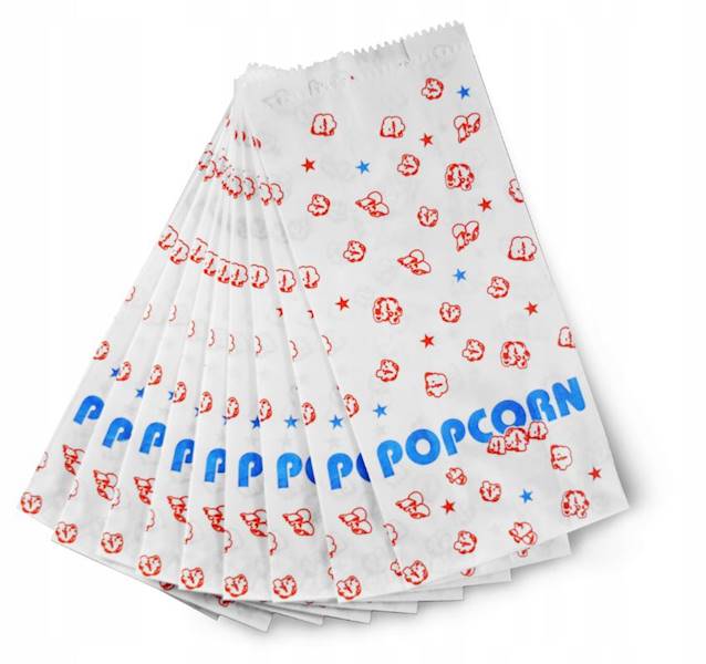 TOREBKA NA POP-CORN MAŁA 220x100x55mm 200szt