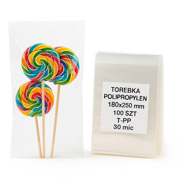 TOREBKA POLIPROPYLEN 180X250mm 100SZT