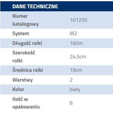 Ręcznik M2 2W Tork UNIVERSAL 101250 160m 6 rolek