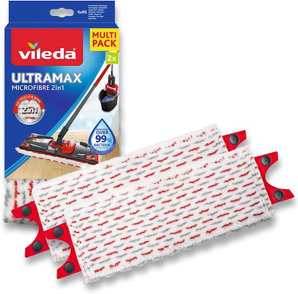 MOP VILEDA ULTRAMAX NA MOKRO WKŁAD 2szt.