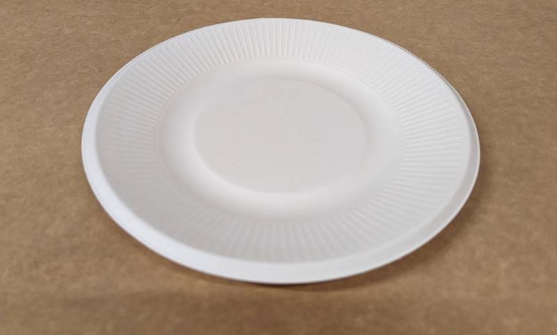 TALERZ DESEROWY NATURA Trzcinowy FI-21cm - 100SZT