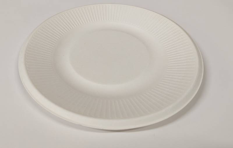 TALERZ DESEROWY NATURA Trzcinowy FI-21cm - 100SZT