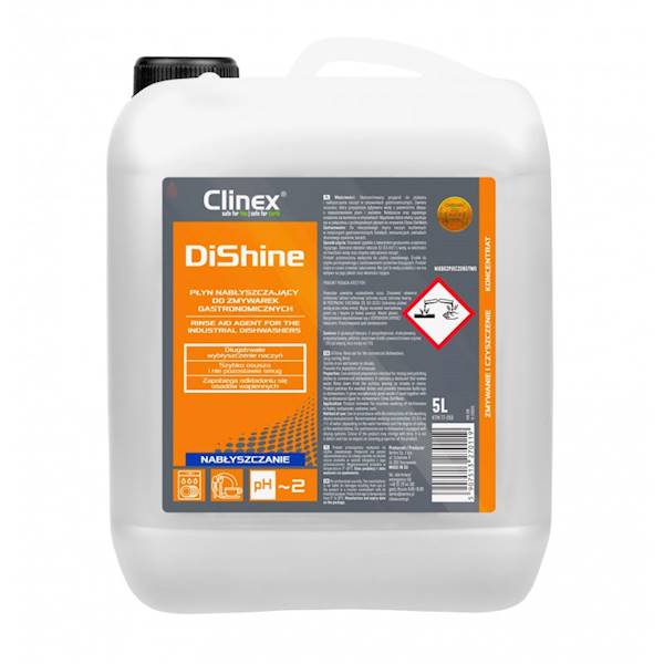 CLINEX DISHINE NABŁYSZCZACZ DO ZMYWAREK 5L