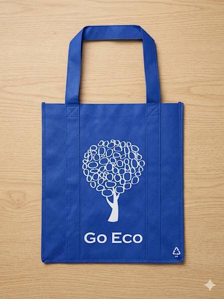 TORBA GO ECO PP NIETKANA 32/21,5/34,5cm