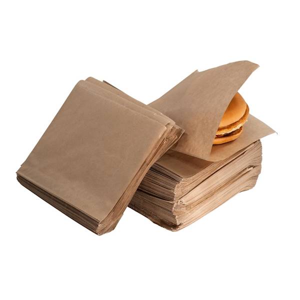TOREBKA BRĄZ KEBAB HAMBURGER BURGER 15/16CM 200szt