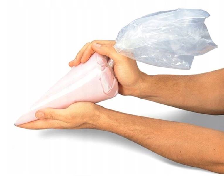 Rękaw cukierniczy trójkąt 53cm 100szt 