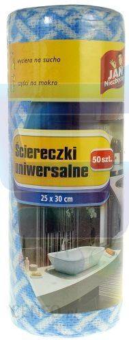 ŚCIERECZKI NA ROLCE JAN NIEZBĘDNY 50SZT