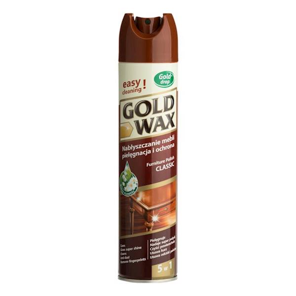 SPRAY GOLD WAX CLASSIC DO MEBLI 300ML