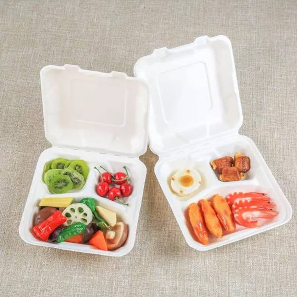 MENU BOX 3-DZIELNY BOX9/3 Trzcinowe 23x23cm 50SZT