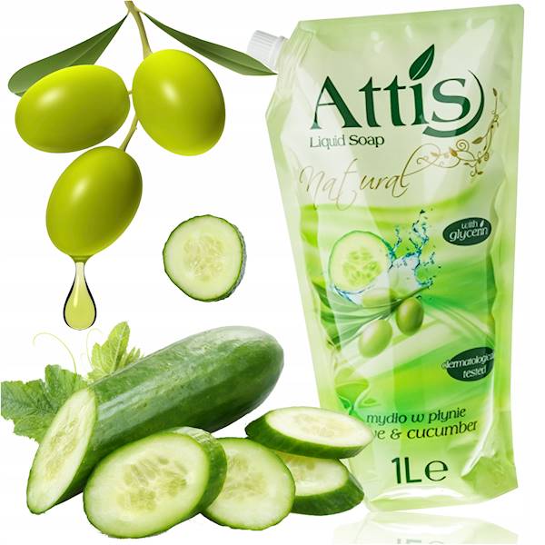 Mydło w płynie Attis ZAPAS 1000ml
