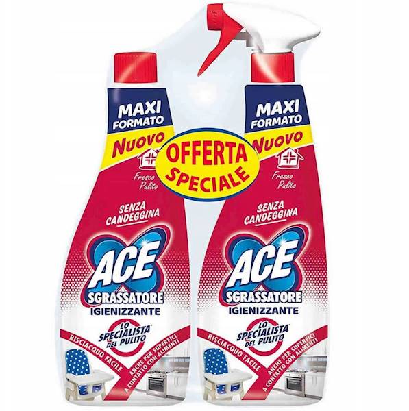 ACE ODTŁUSZCZACZ 2X500ML SPRAY DO KUCHNI