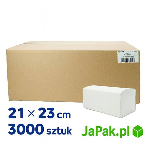 Ręcznik zz celuloza Compact biały 2W K=3000SZT