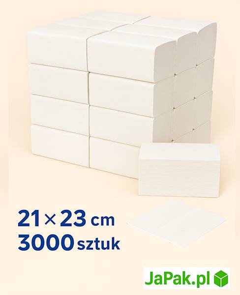 Ręcznik zz celuloza Compact biały 2W K=3000SZT