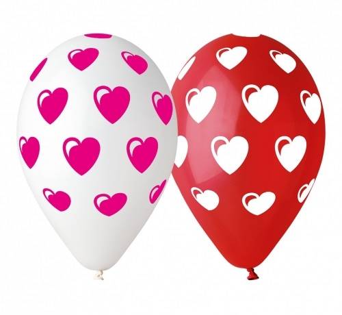 BALON PREMIUM SERDUSZKA 5SZT