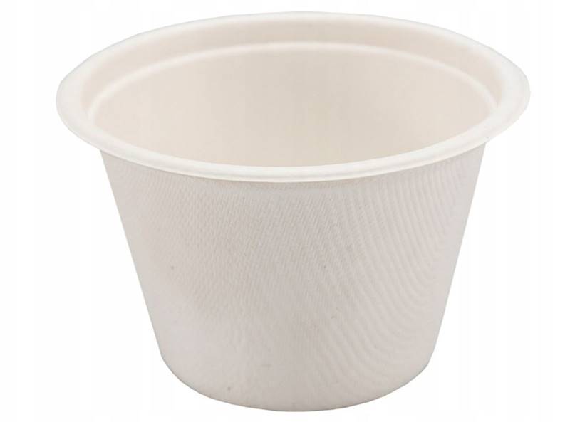 Pojemnik na sos trzcinowy 100ml fi75 100SZT K20