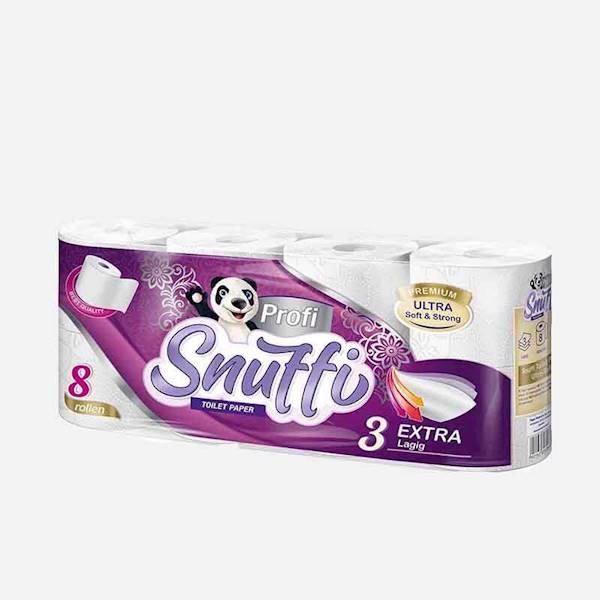 Papier toaletowy Snuffi 3W 27,5mb 8szt
