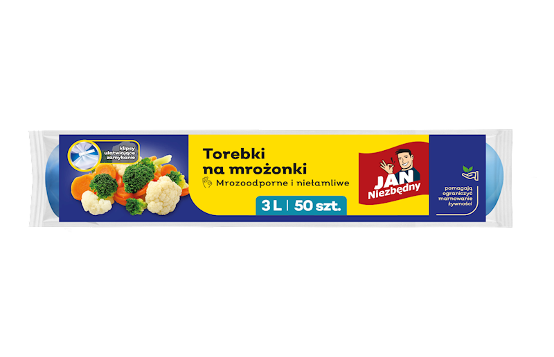 WORECZKI NA MROŻONKI 3L Jan Niezbędny 50SZT