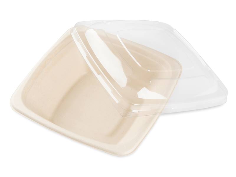 MISKA KWADRATOWA Trzcinowa 710ml 50SZT