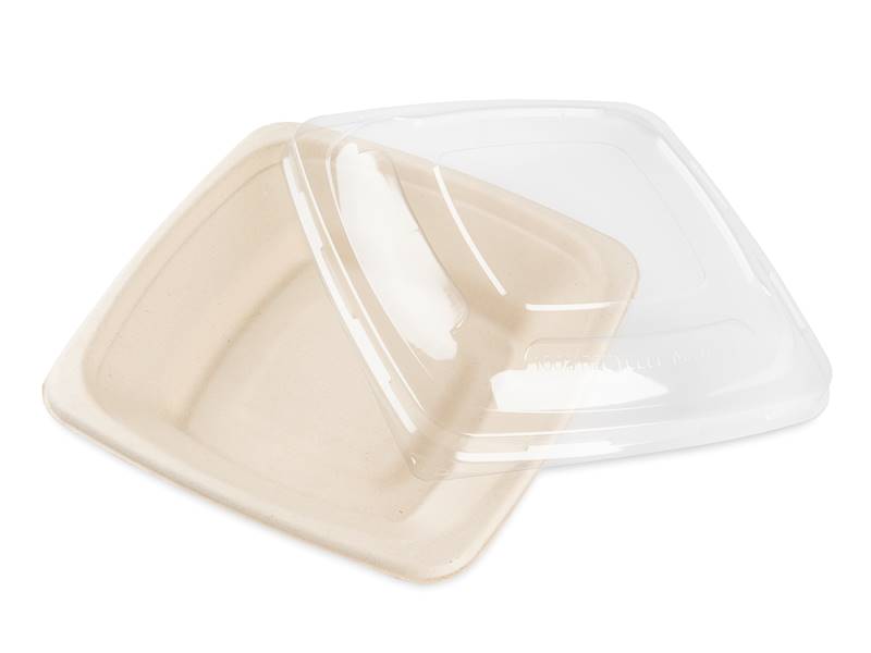 MISKA KWADRATOWA Trzcinowa 470ml 50SZT