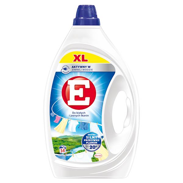 ŻEL "E" DO PRANIA BIAŁYCH TKANIN 2430ML