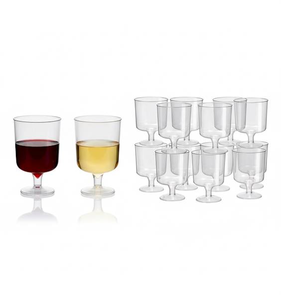 KIELISZEK DO WINA 150/200ml 10SZT