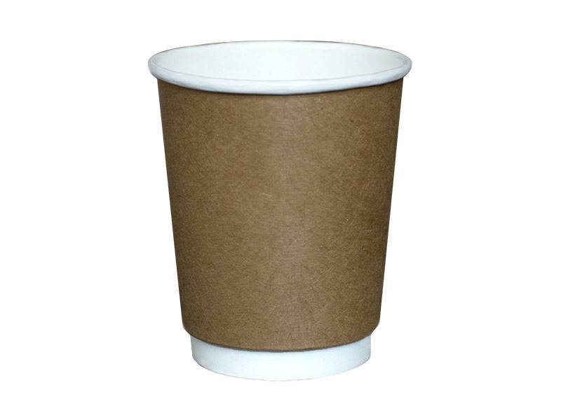 KUBEK PAPIEROWY TERMICZNY PE 2w FI80 250ml 25SZT