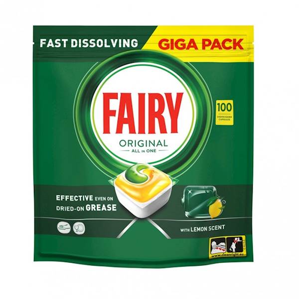 Fairy Original All In One Kapsułki Tabletki 100SZT