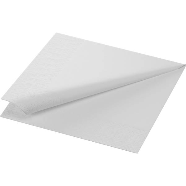 Serwetki celulozowe Duni białe 33x33cm 125 szt.