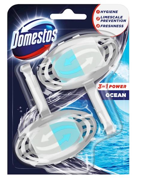 DOMESTOS KOSTKA KOSZYK + WKŁAD DO WC 2x35gr