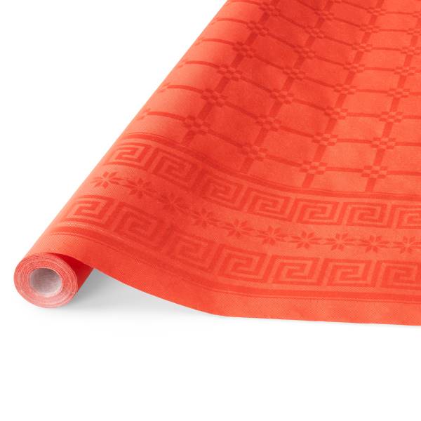 Obrus papierowy czerwony 1,18 × 6 m na rolce 1szt