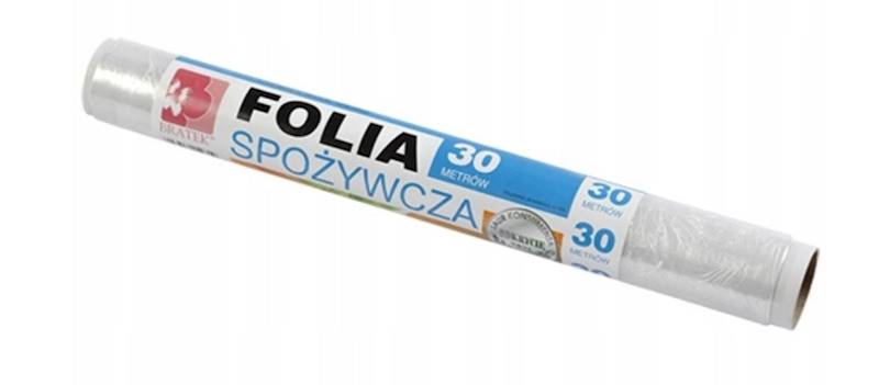 Folia spożywcza do żywności Bratek 30m