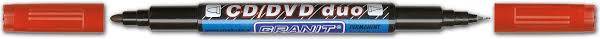 MARKER GRANIT FOLIOPIS DWUSTRONNY CD/DVD DUO M830