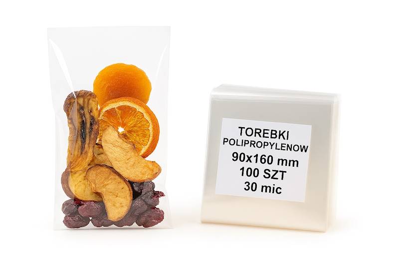 TOREBKA POLIPROPYLEN 90X160mm 100SZT