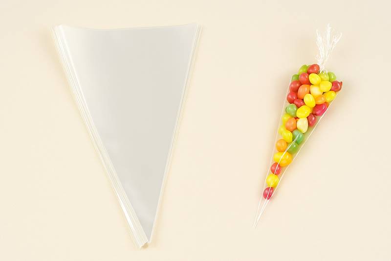 Torebka polipropylenowa rożek 150X250mm 500SZT