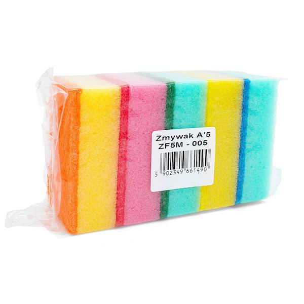 GĄBKA KUCHENNA ZMYWAK MAXI ZF5M 5szt