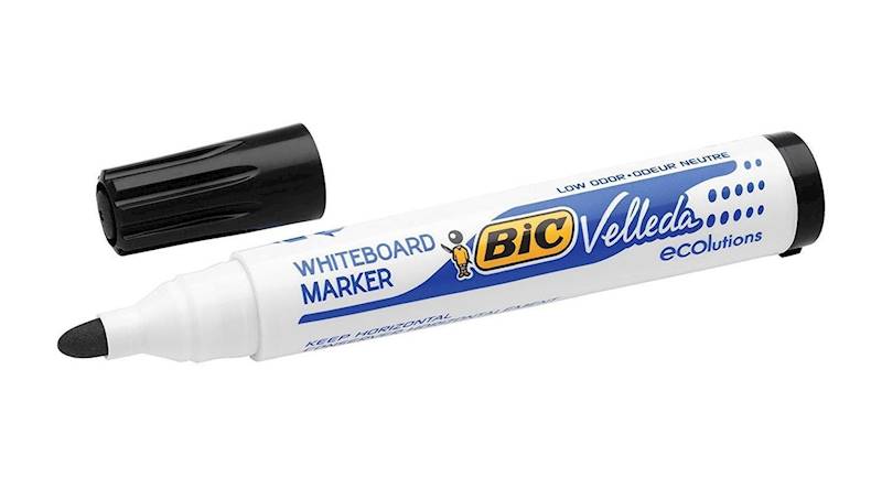 Marker do tablic BIC Velleda 1701 Okrągły Czarny