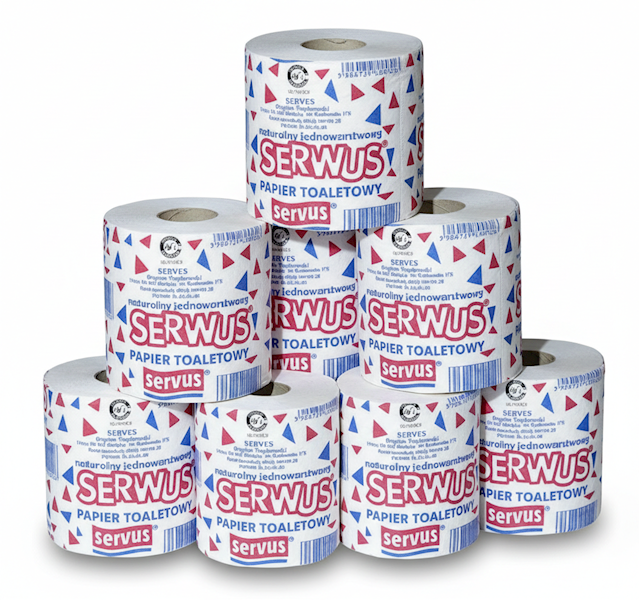 PAPIER TOALETOWY SERWUS 8szt