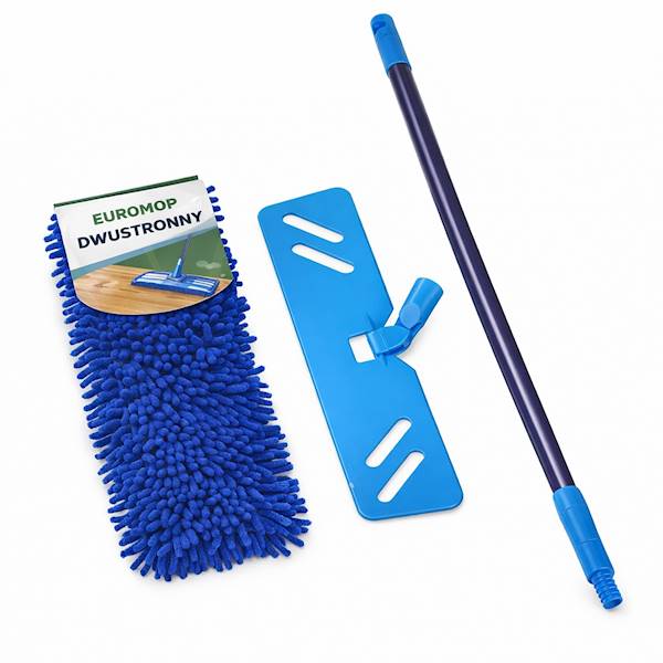 Euromop DWUSTRONNY z kijem teleskopowym komplet