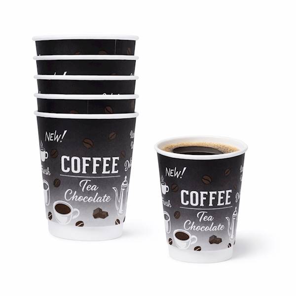 Kubek termiczny 100% papier 2w FI80 250ml 25SZT