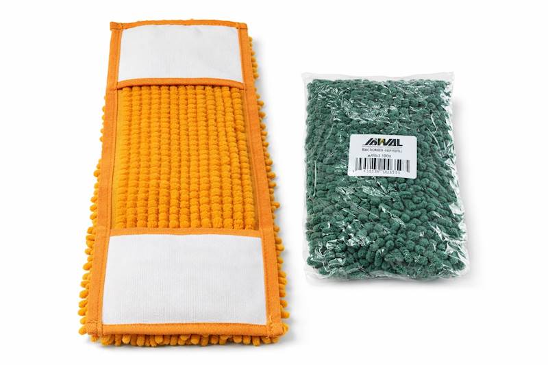 Wkład do Mopa Płaskiego Chenille 40cm Mix Kolor